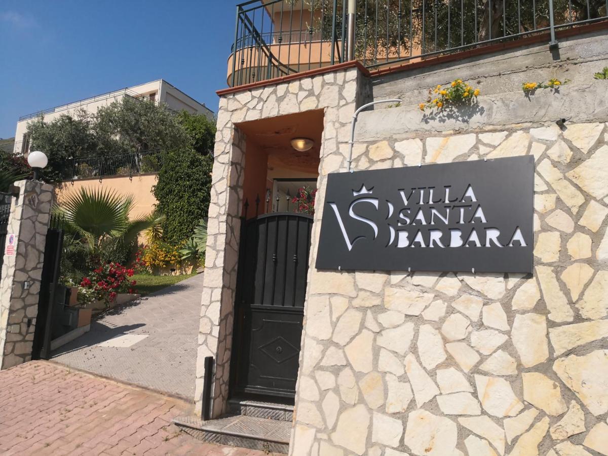 Villa Santa Barbara Чефалу Экстерьер фото